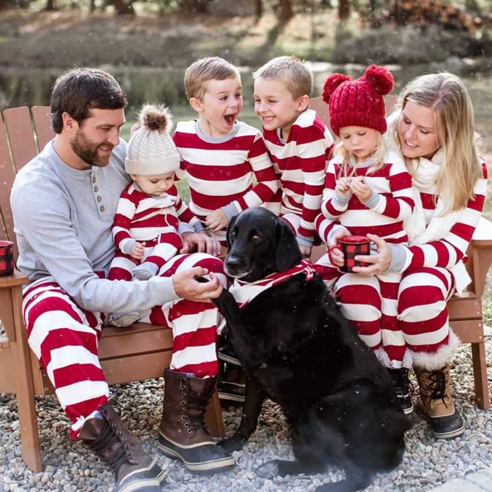 Burt's Bees Rugby Family Pajamas